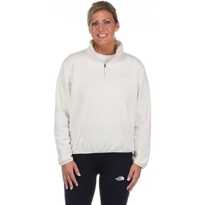THE NORTH FACE Women's Anchor ¼ Zip, Gardenia White, Small in Saudi Arabia