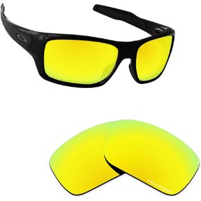 Alphax Polarized Replacement Lenses for Oakley Turbine OO9263 - Multiple Options