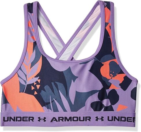 Under Armour Girls' Crossback Mid Printed in Saudi Arabia