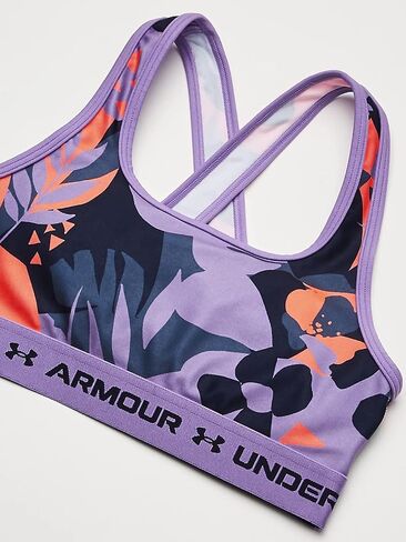 Under Armour Girls' Crossback Mid Printed in Saudi Arabia