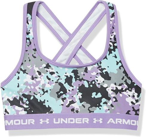 Under Armour Girls' Crossback Mid Printed in Saudi Arabia