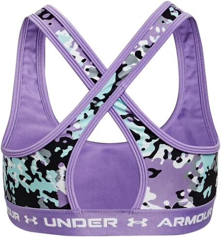 Under Armour Girls' Crossback Mid Printed in Saudi Arabia