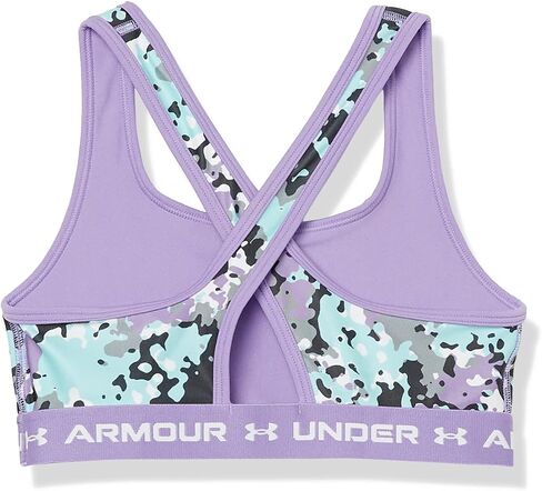 Under Armour Girls' Crossback Mid Printed in Saudi Arabia