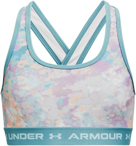 Under Armour Girls' Crossback Mid Printed in Saudi Arabia