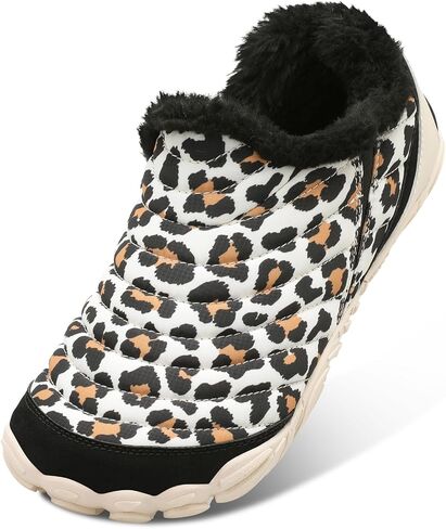 XIHALOOK Womens Mens Slip on House Shoes Faux Fur Memory Foam Slippers with Anti-Skid Rubber Sole for Indoor Outdoor in Kuwait
