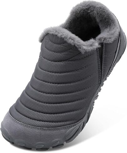 XIHALOOK Womens Mens Slip on House Shoes Faux Fur Memory Foam Slippers with Anti-Skid Rubber Sole for Indoor Outdoor in Kuwait