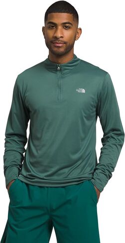 حذاء رجالي من THE NORTH FACE بسحاب، Elevation ¼ Zip، Dark Sage، مقاس XX-Large in Saudi Arabia