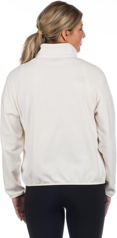THE NORTH FACE Women's Anchor ¼ Zip, Gardenia White, Small in Saudi Arabia