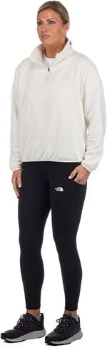 THE NORTH FACE Women's Anchor ¼ Zip, Gardenia White, Small in Saudi Arabia