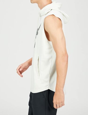 Under Armour Men's Project Rock Terry Sleeveless Hoodie in Saudi Arabia