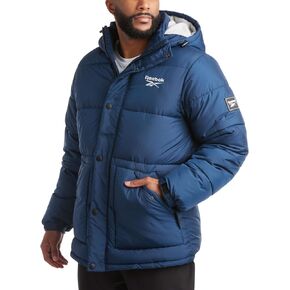 Reebok Men Winter Jacket - Puffer Parka Coat - Heavyweight Ski Jacket for Men, M-XXL in Saudi Arabia