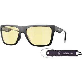 Oakley NXTLVL OO9249 Rectangle Sunglasses for Men + BUNDLE Accessory Leash + Designer iWear Kit