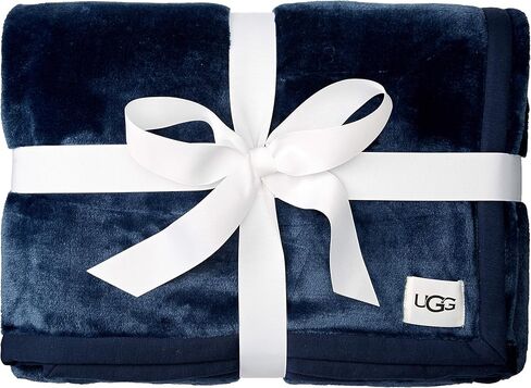 UGG بطانية دافيلد ثرو 2 للبالغين من الجنسين، لون بلاك بير هيذر، غير متوفر in Kuwait