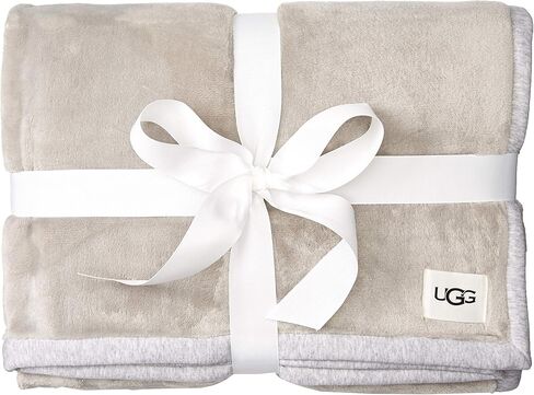 UGG بطانية دافيلد ثرو 2 للبالغين من الجنسين، لون بلاك بير هيذر، غير متوفر in Kuwait