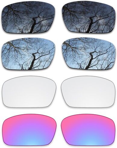 مجموعة ToughAsNails مكونة من 4 عدسات بديلة مستقطبة لحزمة Oakley Crankshaft OO9239 in Kuwait