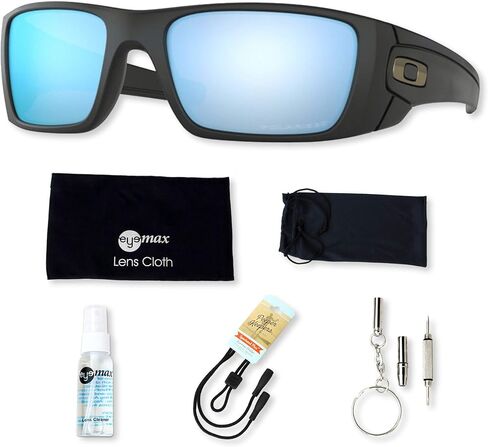 مجموعة النظارات الشمسية Oakley Fuel Cell OO9096 مع الحافظة الأصلية والإكسسوارات (5 قطع) in Kuwait