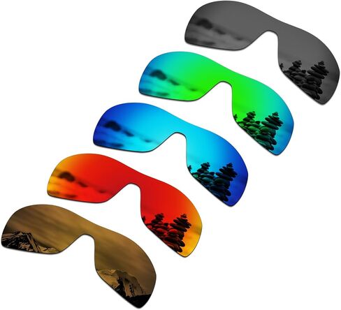 مجموعة من 5 عدسات بديلة للرجال من SmartVLT لنظارات شمسية Oakley Antix مجموعة S02 in Saudi Arabia