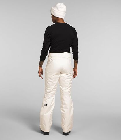 بنطال الثلج المعزول Sally من THE NORTH FACE - قصير، أبيض جاردينيا، X-Small in Kuwait