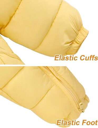 بدلة رومبير شتوية دافئة للأولاد والبنات من Happy Cherry مع غطاء للرأس وفضفاضة مناسبة لبدلة الثلج بسحاب مزدوج in Kuwait