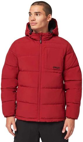 Oakley Standard Tahoe Puffy RC Jacket, Iron Red, X-Large in Saudi Arabia