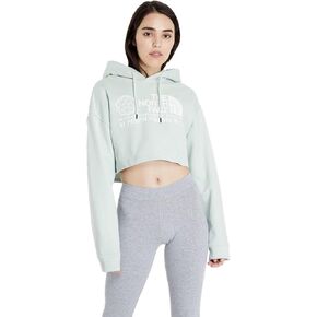الجزء العلوي ذو القلنسوة للنساء من THE NORTH FACE، أخضر ضبابي، مقاس X-Large in Saudi Arabia