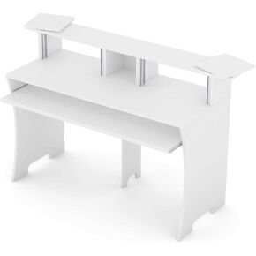 اثاث ستوديو من جلوريوس، ابيض (AMS-WORKBENCH-WHT) in Saudi Arabia