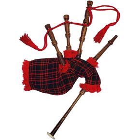 New Baby Mini Bagpipe Toy Tartans Miniature Playable with Cord Free 2 Reed (Standard, MacDonled) in Kuwait