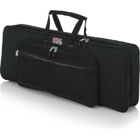 Gator Cases Padded Keyboard Gig Bag, Fits 49 Note Keyboards (GKB-49), Black