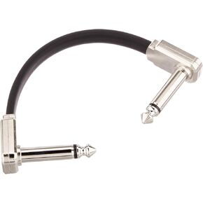 Ernie Ball Flat Ribbon Patch Cable 3-Pack, 3 in, Black (P06220)