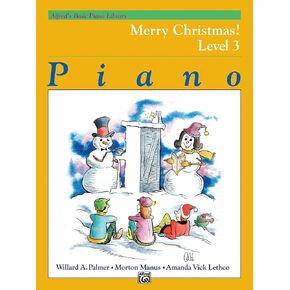 Alfred's Basic Piano Library Merry Christmas!, Bk 3 (Alfred's Basic Piano Library, Bk 3) in Kuwait