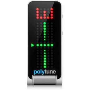 TC Electronic POLYTUNE CLIP Clip-On Tuner with Polyphonic, Strobe and Chromatic Modes and 108 LED Matrix Display for Ultimate Tuning Performance in Kuwait