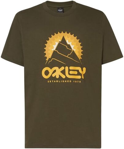 تي شيرت Oakley للجنسين للبالغين Mountains Out B1b، فرشاة داكنة جديدة، X-Large US in Saudi Arabia