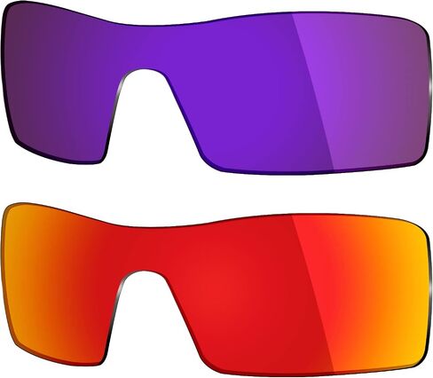 Mryok 2 Pair Polarized Replacement Lenses for Oakley Oil Rig Sunglass - Options in Kuwait