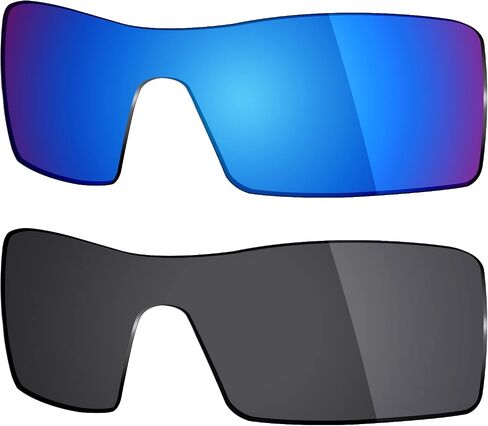 Mryok 2 Pair Polarized Replacement Lenses for Oakley Oil Rig Sunglass - Options in Kuwait