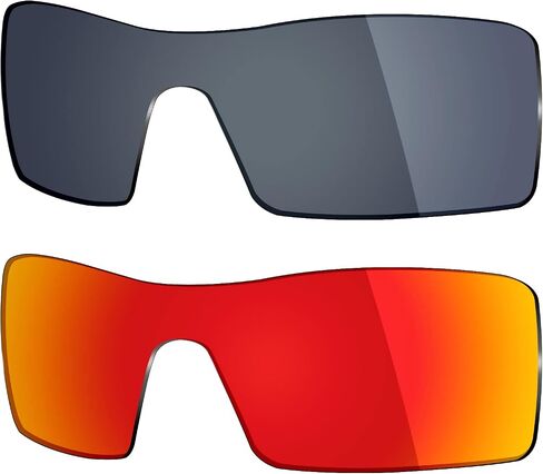 Mryok 2 Pair Polarized Replacement Lenses for Oakley Oil Rig Sunglass - Options in Kuwait