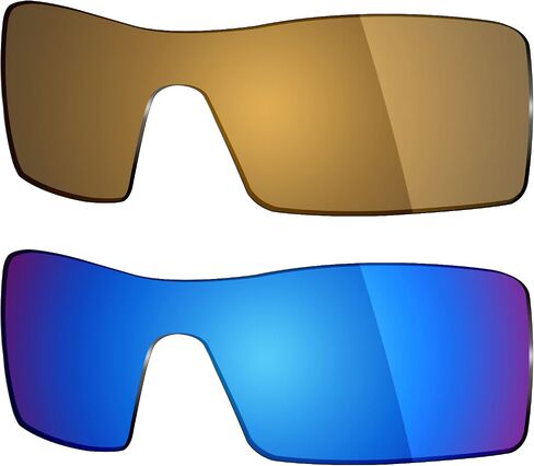 Mryok 2 Pair Polarized Replacement Lenses for Oakley Oil Rig Sunglass - Options in Kuwait