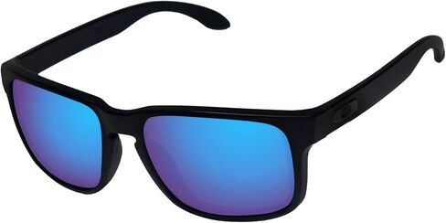 استبدال العدسة المستقطبة LenzReborn لنظارة Oakley Holbrook XL OO9417 الشمسية - أسود داكن + رمادي فضي + أحمر ناري + أزرق ثلجي + أخضر عشبي in Saudi Arabia