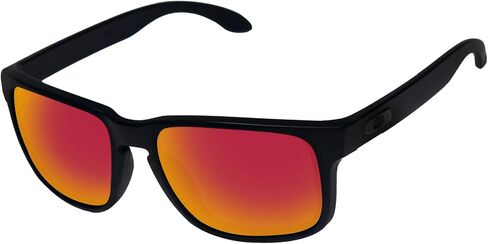 استبدال العدسة المستقطبة LenzReborn لنظارة Oakley Holbrook XL OO9417 الشمسية - أسود داكن + رمادي فضي + أحمر ناري + أزرق ثلجي + أخضر عشبي in Saudi Arabia