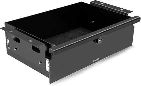 بروايم درج سفلي بقفل ذكي للحفاظ على الاكسسوارات منظمة وآمنة، لمختلف ادوات الصوت/الفيديو | لمحطة عمل عربة ساوند شيف | قفل برمز مكون من 3 ارقام (CT-SDCF-SD) in Kuwait