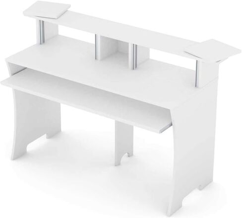 اثاث ستوديو من جلوريوس، ابيض (AMS-WORKBENCH-WHT) in Saudi Arabia