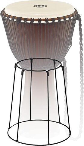 حامل سفري قابل للطي مطلي بمسحوق لـ Djembe من مينل STDJST-BK - أسود in Kuwait