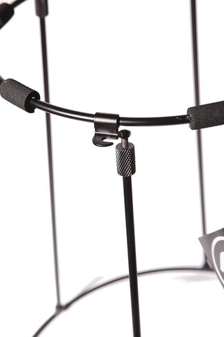 حامل سفري قابل للطي مطلي بمسحوق لـ Djembe من مينل STDJST-BK - أسود in Kuwait