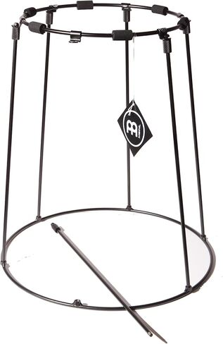 حامل سفري قابل للطي مطلي بمسحوق لـ Djembe من مينل STDJST-BK - أسود in Kuwait