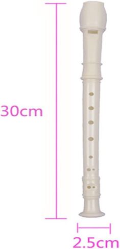 مسجلات سوبرانو ذات 8 فتحات، أداة تسجيل ديكانت، فلوت لطلاب المدرسة على الطراز الألماني، مع قضيب التنظيف والتعليمات in Kuwait