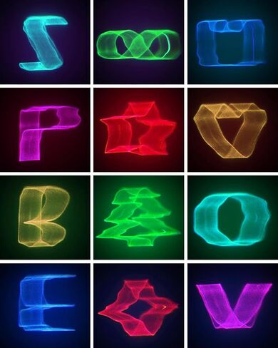 استمتع بأضواء الحفلات الليزرية DJ - ضوء الليزر المسح الضوئي للديسكو ثلاثي الأبعاد بالألوان الكاملة مع تنشيط الصوت والتحكم DMX - مثالي للحفلات والنادي والحفلات الموسيقية وأعياد الميلاد وحفلات الزفاف in Kuwait