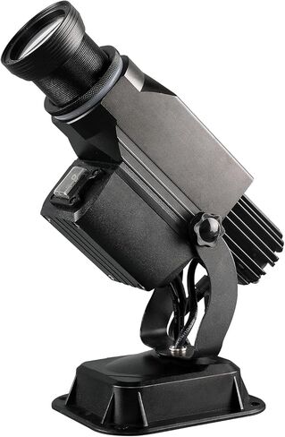 YKGOBO 30W LED Logo GOBO Projector Image Rotation IP65 Waterproof with Manual Zoom DJ Effect Light Custom Gobos for Hotel Car Wash Company Restaurant Store Wedding Advertising Outdoor Use in Kuwait