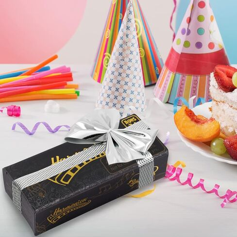 هارمونيكا للأطفال والكبار، مفتاح دياتونيكي لجهاز الفم C مع 10 فتحات و20 ملاحظة، ألعاب الآلات الموسيقية الزرقاء للمبتدئين، جائزة الفصل الدراسي، هدايا عيد الميلاد، حشوات تخزين عيد الميلاد in Kuwait