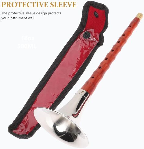1 Set of Chinese Suona G-key Suona Instrument Wood Wind Instrument for Beginners Flutes Musical Instruments 27x8.5cm in Kuwait