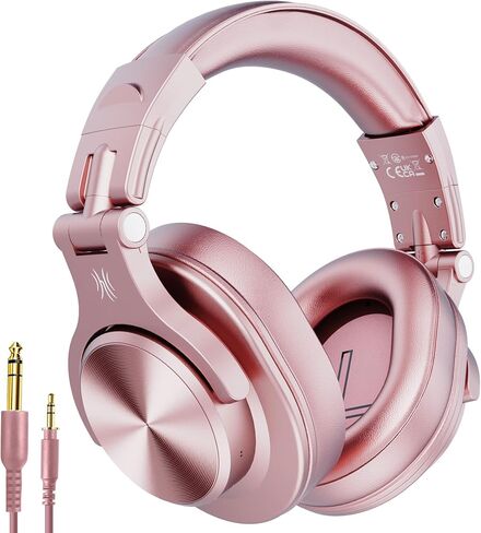 OneOdio A70 Bluetooth Over-Ear Headphones, Hi-Res Wired DJ Studio - Black in Saudi Arabia