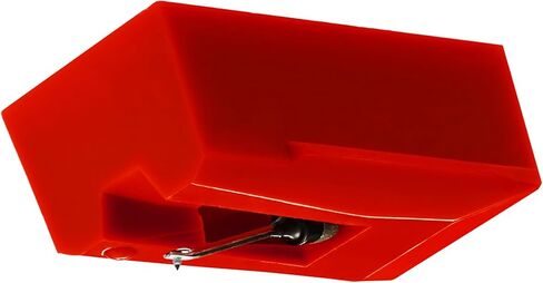 قلم بديل ATN95E أحمر، استبدال إبرة مشغل التسجيل الماسي البيضاوي، متوافق مع خرطوشة Audio-Technica AT95E AT93 in Kuwait